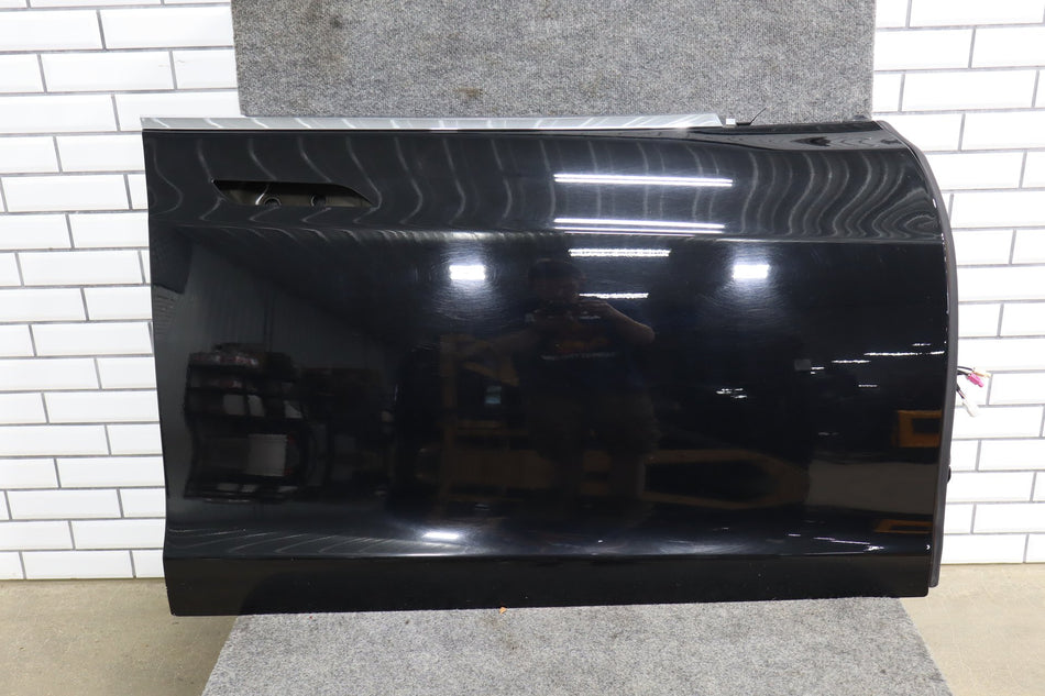 2012-2015 Tesla Model S Right Front Door Shell Black PBSB