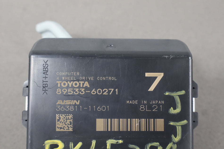 Chassis Control Module, 2019, Lexus, GX460