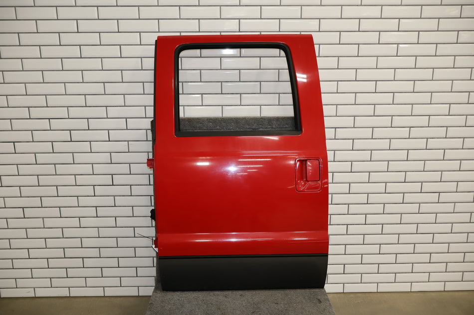 2008-2012 Ford F-250 Super Duty Left Rear Door Red ( F1 ) 9C3Z2624631C