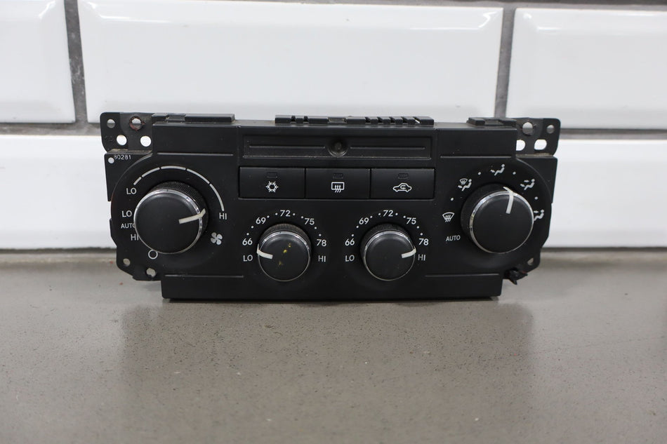 2008 Dodge Charger- Heater/AC Controls
