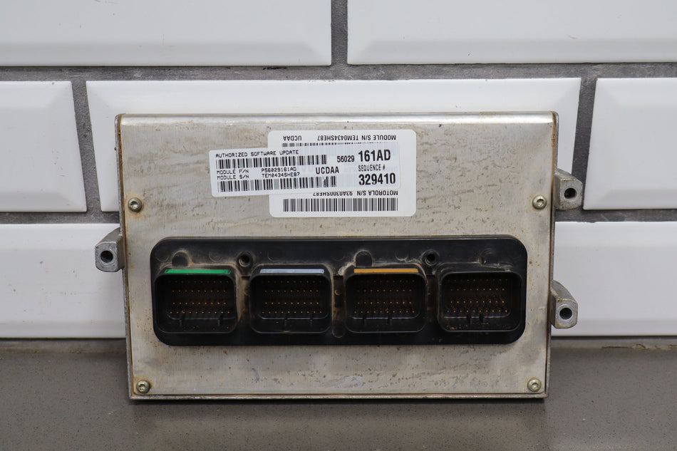2004 Ram 1500 5.7LL Gasoline EZA Engine Computer 56029161AA