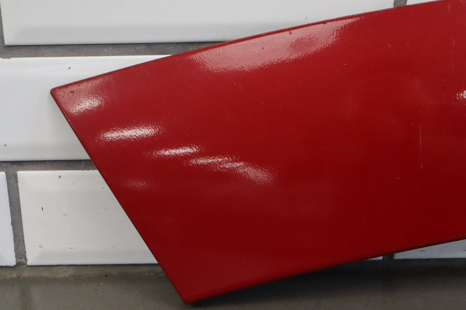 12-21 Jeep Grand Cherokee SRT Left Rear Door Molding Redline Red PRM