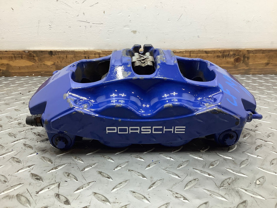 05-12 Porsche 911 997 Left Front Caliper Blue