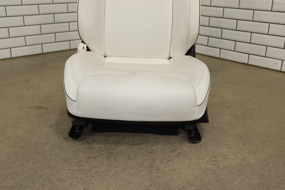 2016 Tesla Model X Driver Left Front Seat OEM White