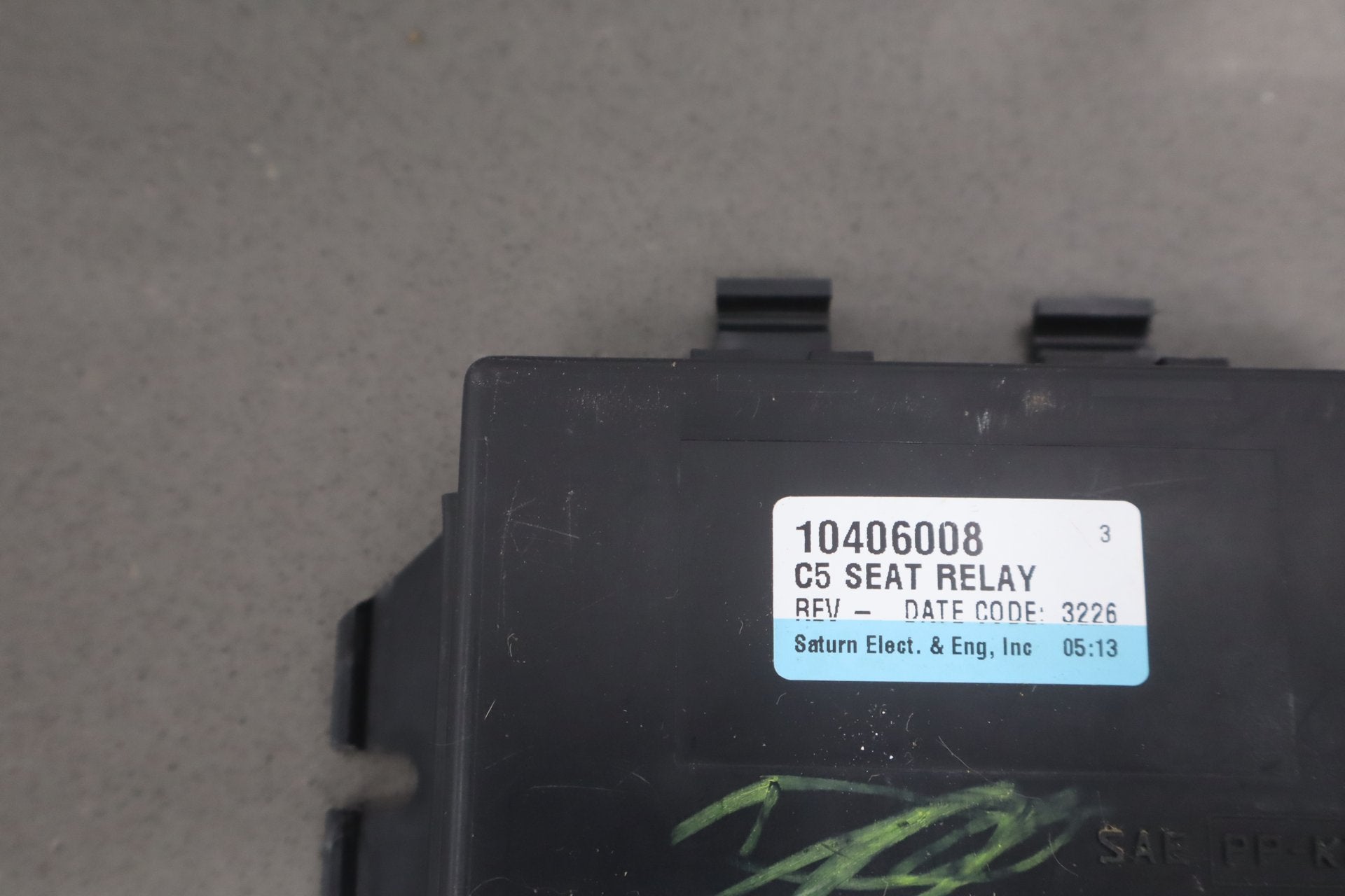 1997-2004 Chevrolet Corvette C5 Right Passenger Seat Memory Module