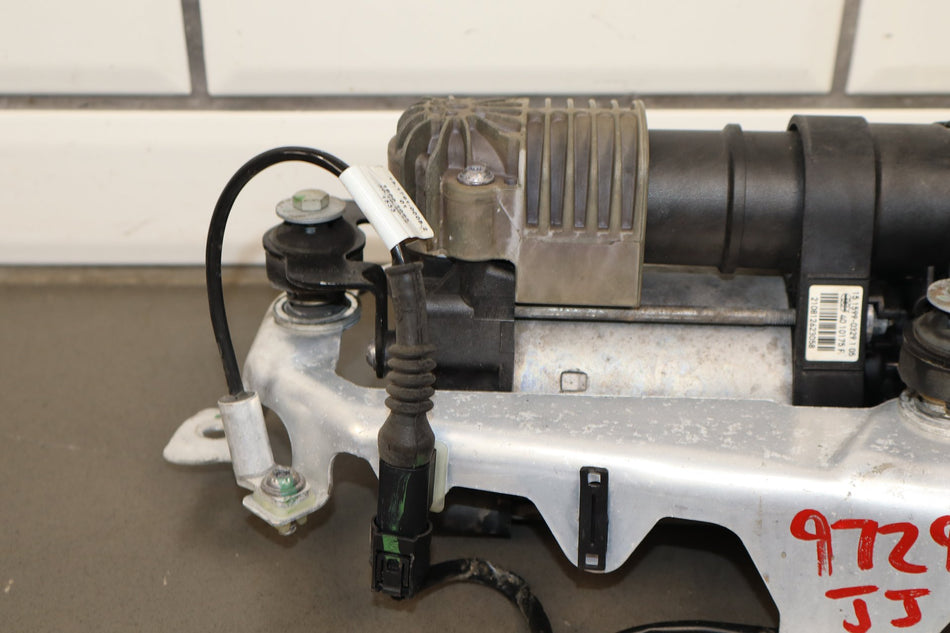 2012-2015 Tesla Model S MS Air Suspension Compressor Pump Unit w/ Bracket Assy