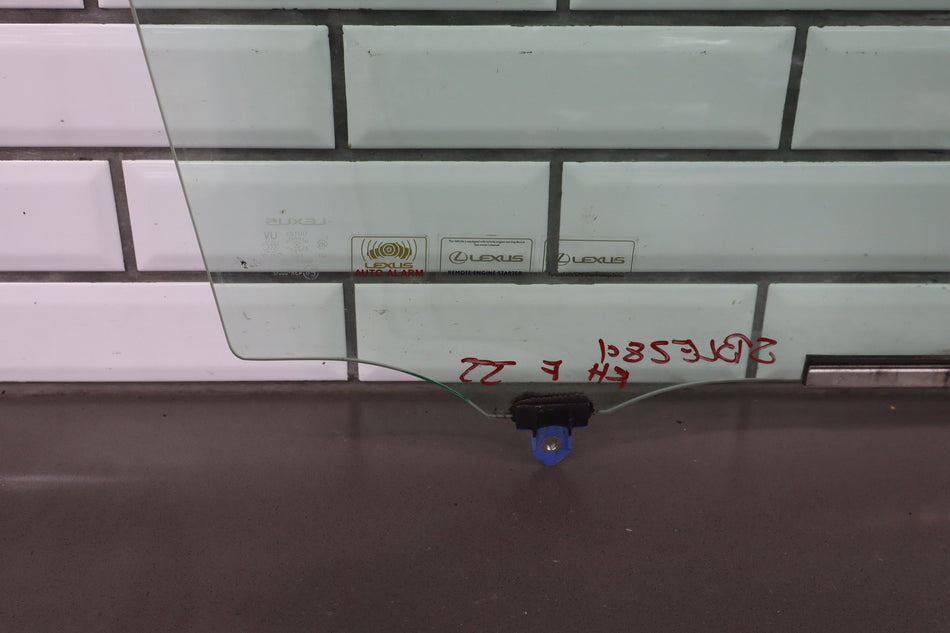 2011 Lexus GX460 Right Front Door Window