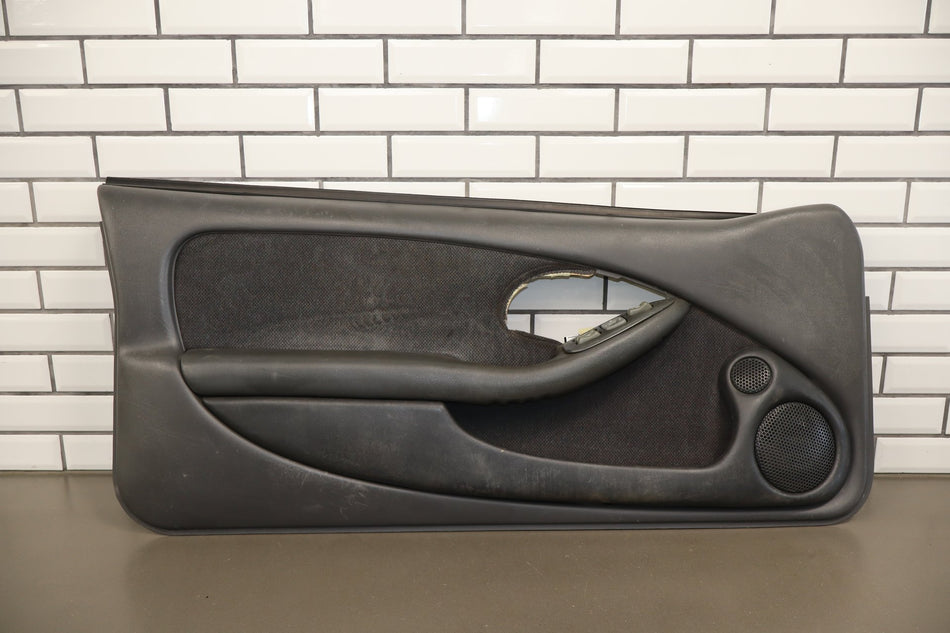 98-02 Pontiac Firebird Left Front Interior Door Panel Gray 14B