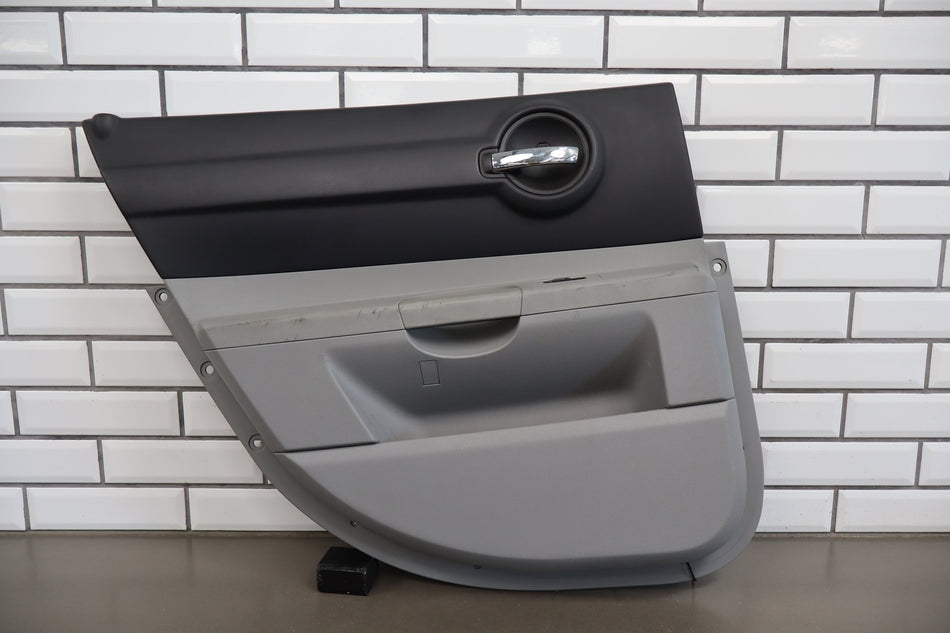 06-10 Dodge Charger SRT8 LH Rear Door Panel Dark Gray DB