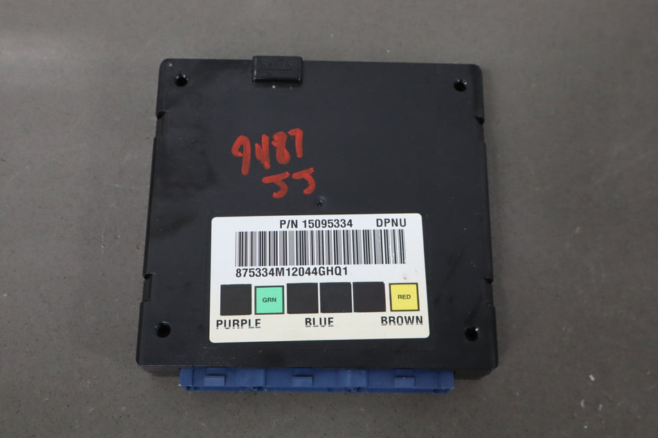 2002 Chevrolet Silverado 2500 Chassis Computer 19208537 OEM