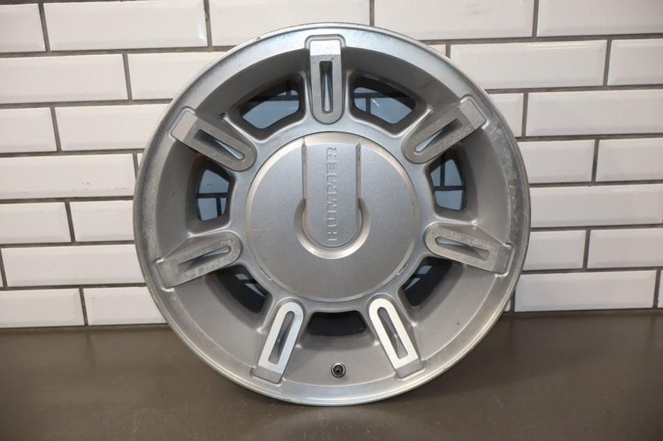 2003-2007 Hummer H2 17x8.5 OEM Wheel - Single Silver