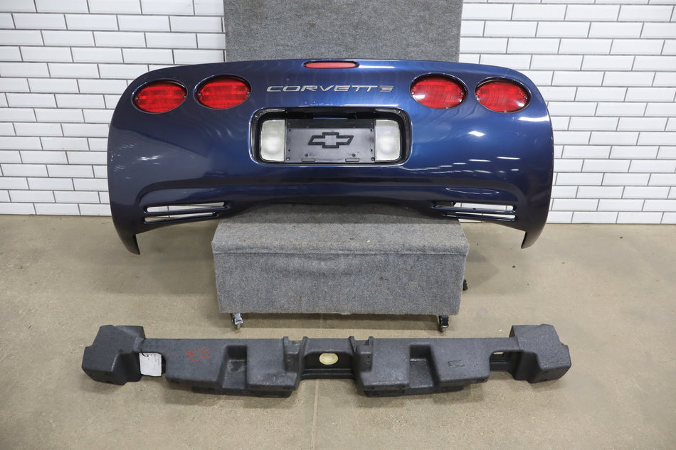 1997-2004 Chevrolet Corvette C5 Rear Bumper Navy Blue 28