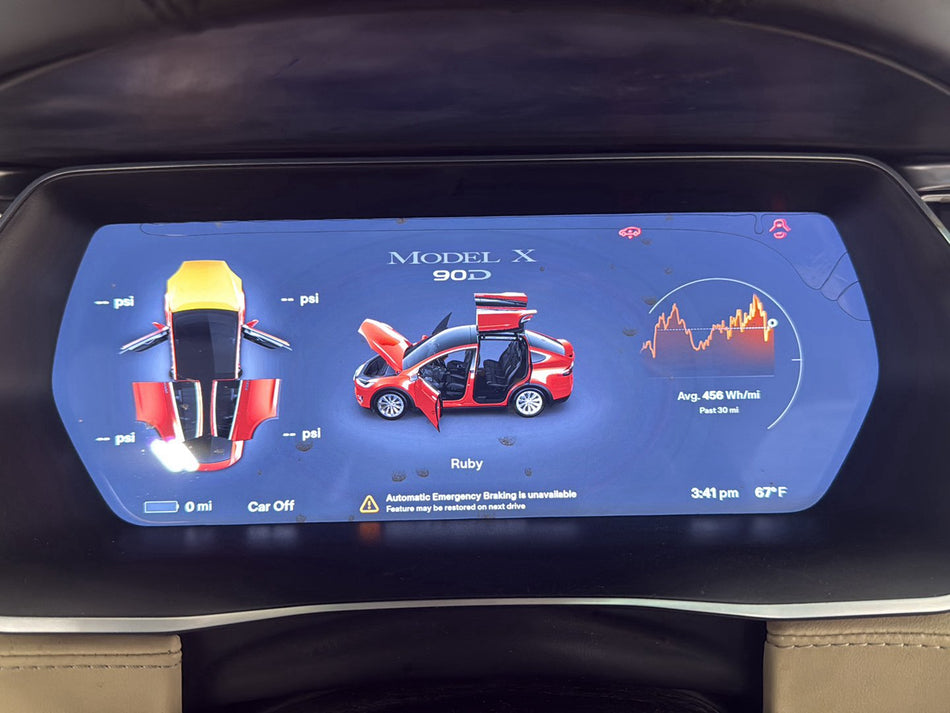 2012-2020 OEM Tesla Model S X Speedometer Cluster Instrument Display Panel