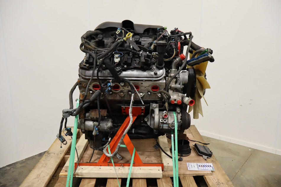 03-07 Hummer H2 6.0 LQ4 Engine Swap Dropout 214k Video Tested