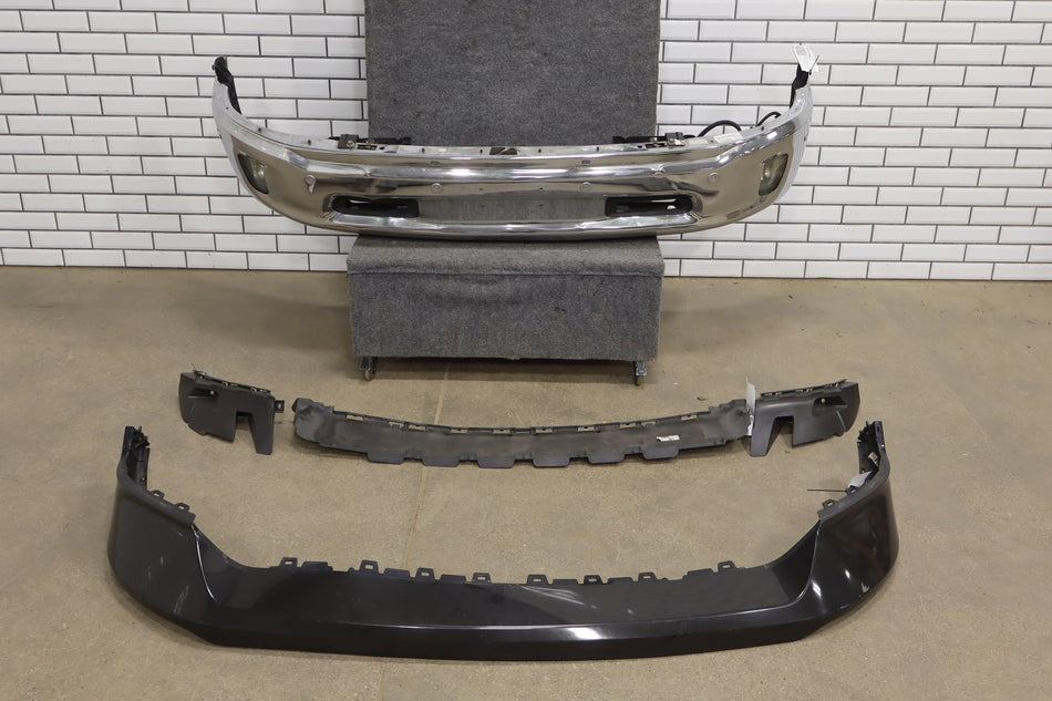 2013-2018 Ram 1500 4th Gen Front Bumper Assembly Brilliant Black PXR