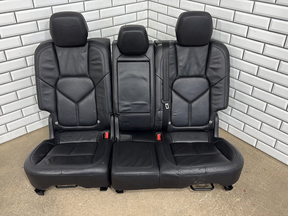 2011-2018 Porsche Cayenne Rear Seat Black MA
