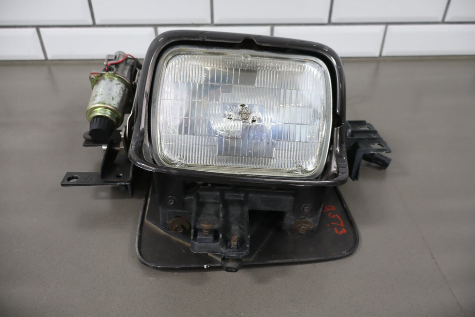 1984-1989 Chevrolet Corvette C4 Left Headlamp Charcoal Metallic