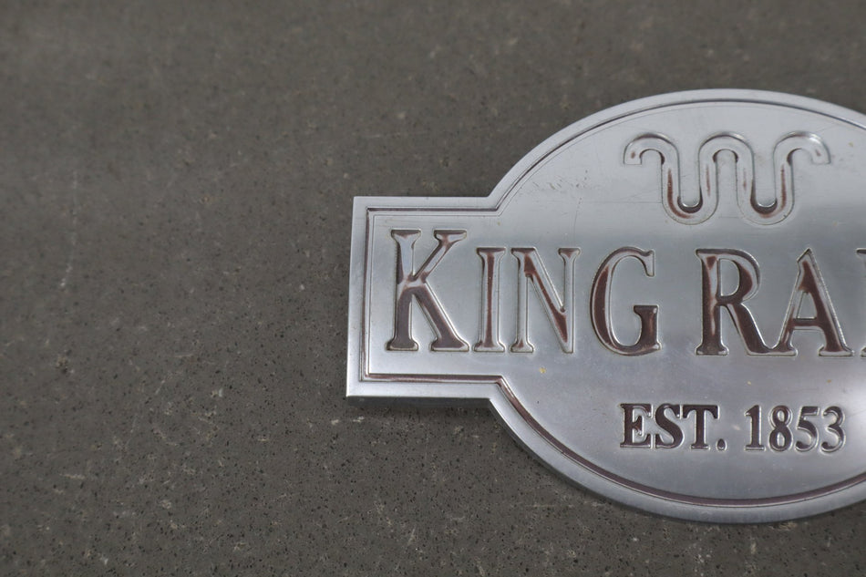 03-07 F250 F-250 King Ranch Lariat Super Duty Fender Badge Emblem Plate RH Right