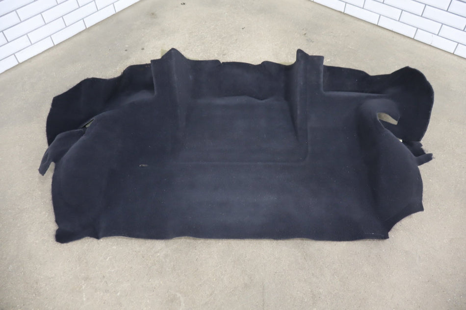 2003 Chevrolet Corvette Carpet Rear 194 Black