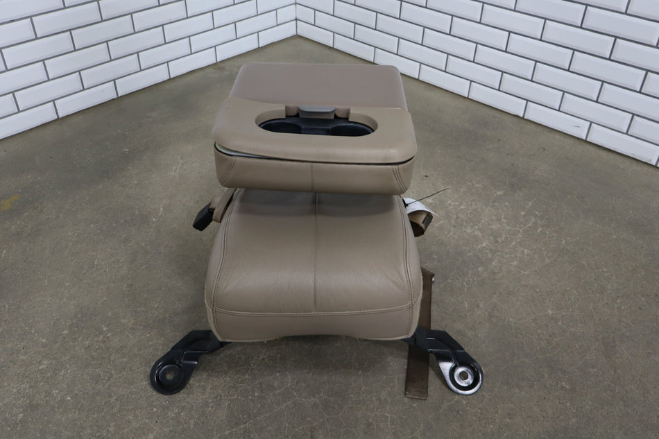 99-07 Ford F-250 F-350 Super Duty Front Jump Seat Assembly Medium Parchment