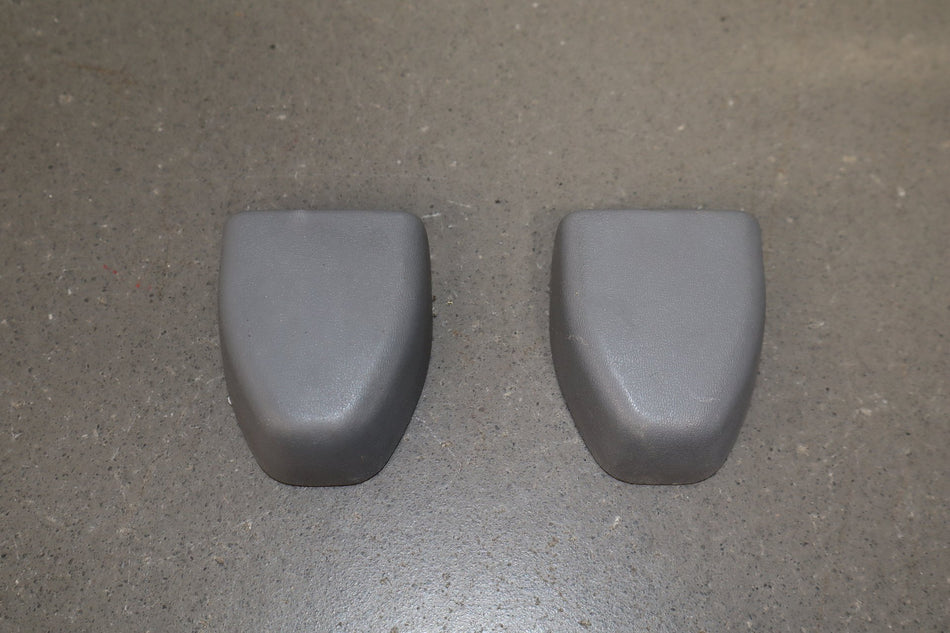 1998-2002 Lexus LX470 (J100) Seat Belt Anchor Bolt Cover Set (4) Gray (10) OEM