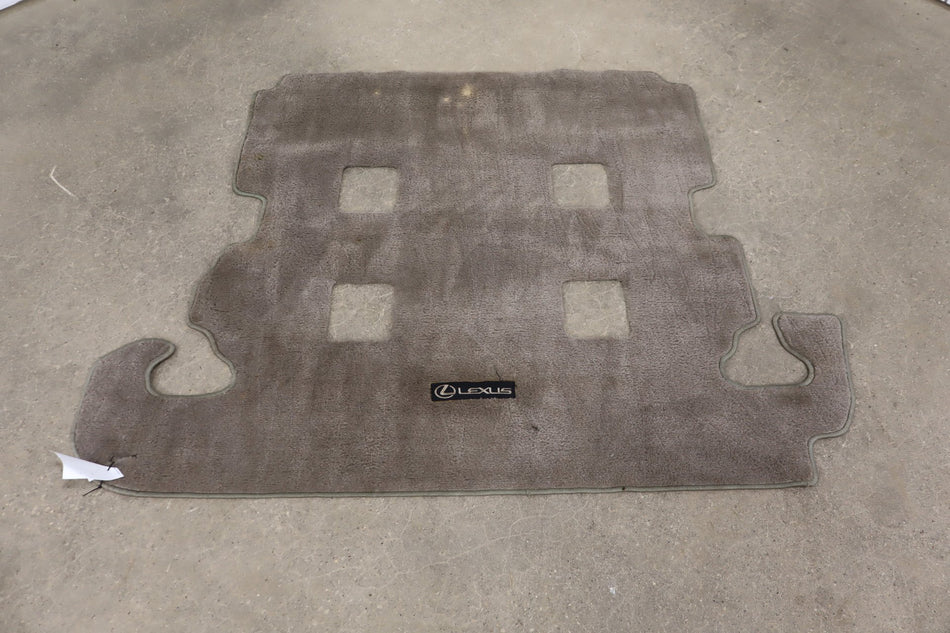 1998-2002 Toyota Land Cruiser Lexus LX470 Rear Cargo Floor Mats Ivory