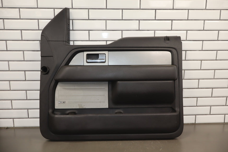 2010-2014 Ford F-150 Raptor Right Front Interior Trim Panel Black 7B