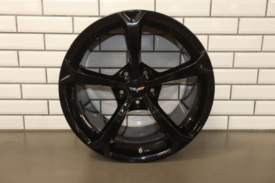 2010 Chevy Corvette Grand Sport Left Rear 19x12 Wheel
