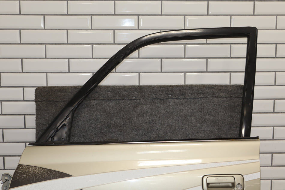 1991-1997 Toyota Land Cruiser Left Front Door W/O Molding Desert Dune Pearl