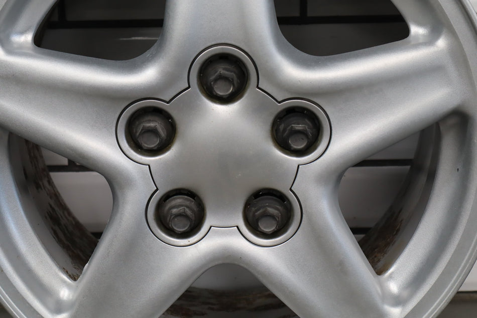 1997-1999 Chevrolet Camaro 16x8 Silver 5 Spoke Wheel OEM