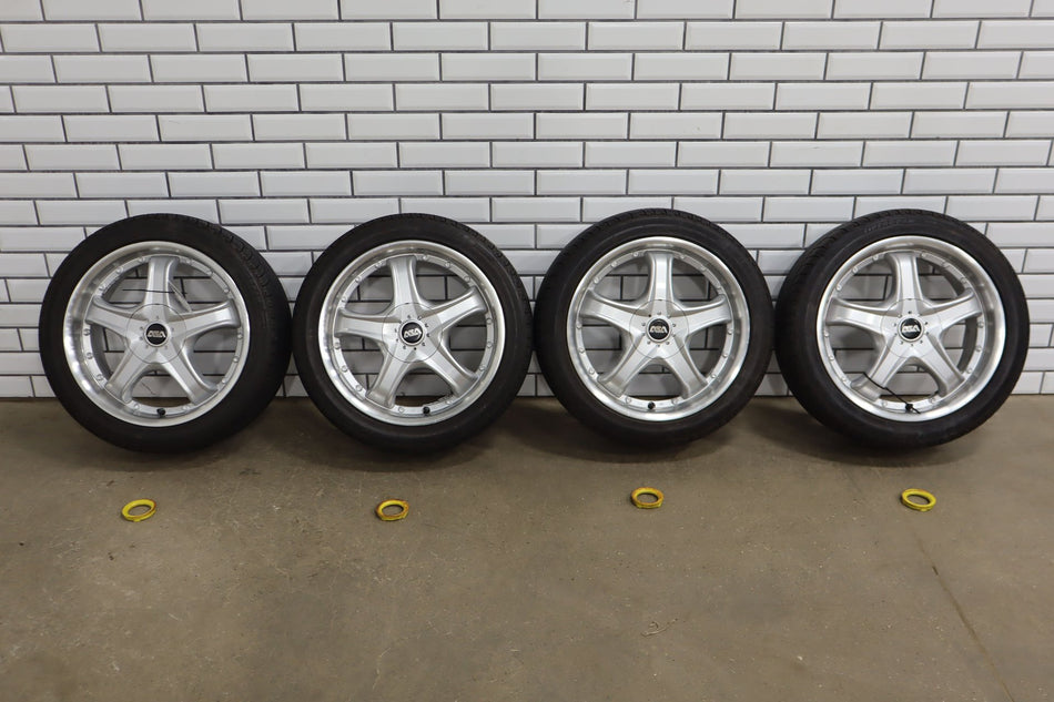 2002 Mazda MX-5 Miata ASA 17x7 Wheel Tire Set Of 4