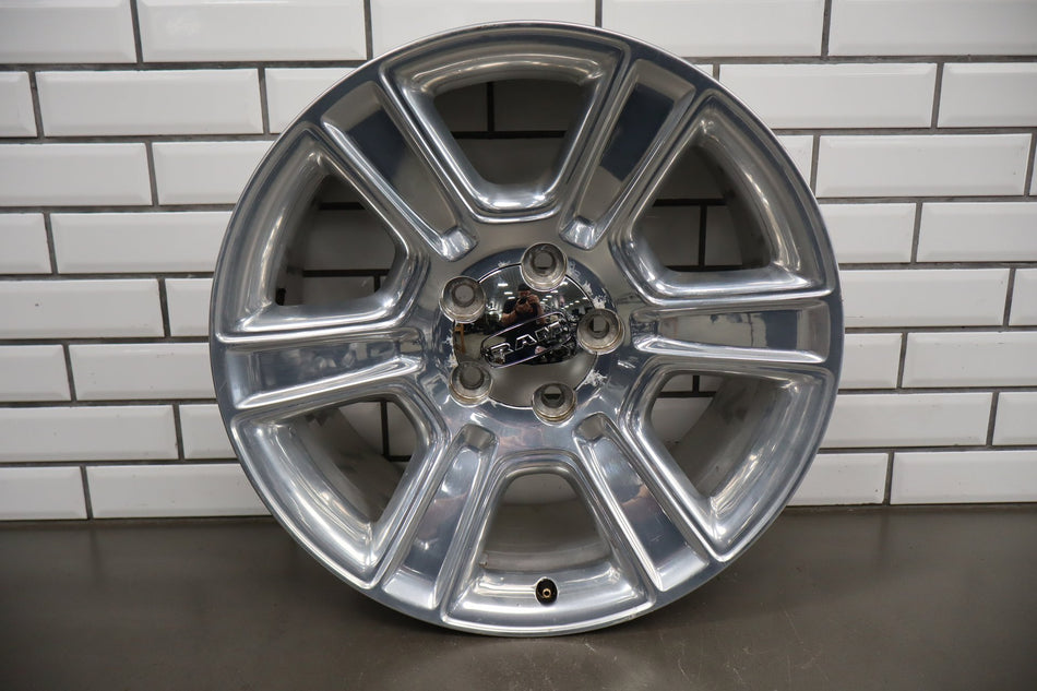 2013-2018 Ram 1500 Right Rear 20x9 Polished Alloy Wheel