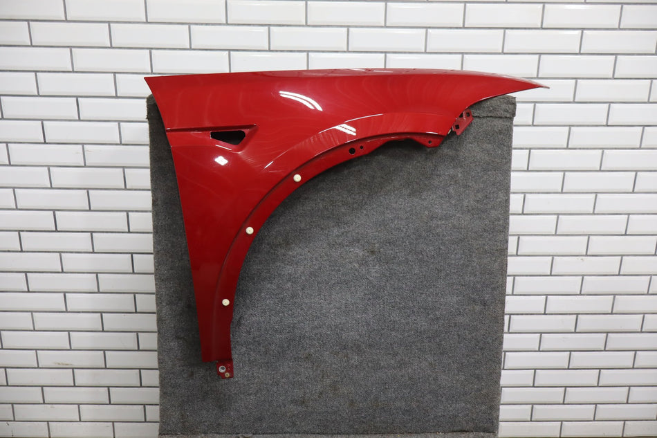 2016-2020 OEM Tesla Model X Front Right Passenger Fender Panel Red PPMR
