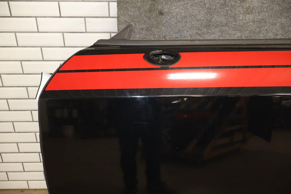11-14 Dodge Challenger RT LH Door Dark Slate Grey DR