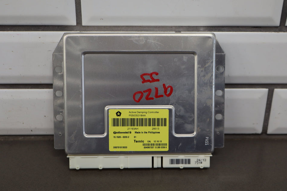 2014 Jeep Grand Cherokee SRT Damping Module 05035318AA