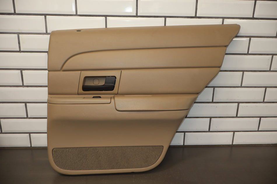 2003-2011 Ford Crown Victoria LX Right Rear Door Panel Medium Parchment lh