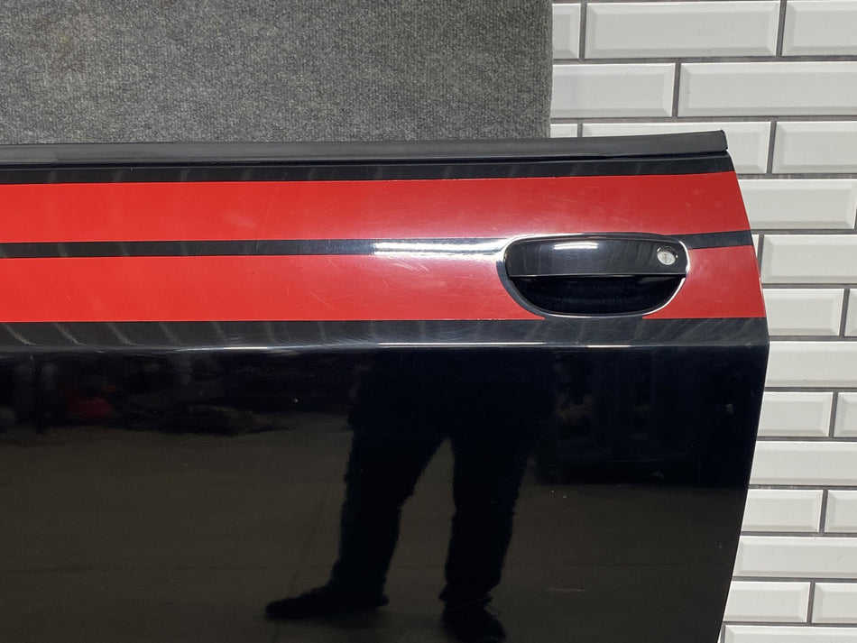 2011-2014 Dodge Challenger Left Driver Front Door Shell Black PX8