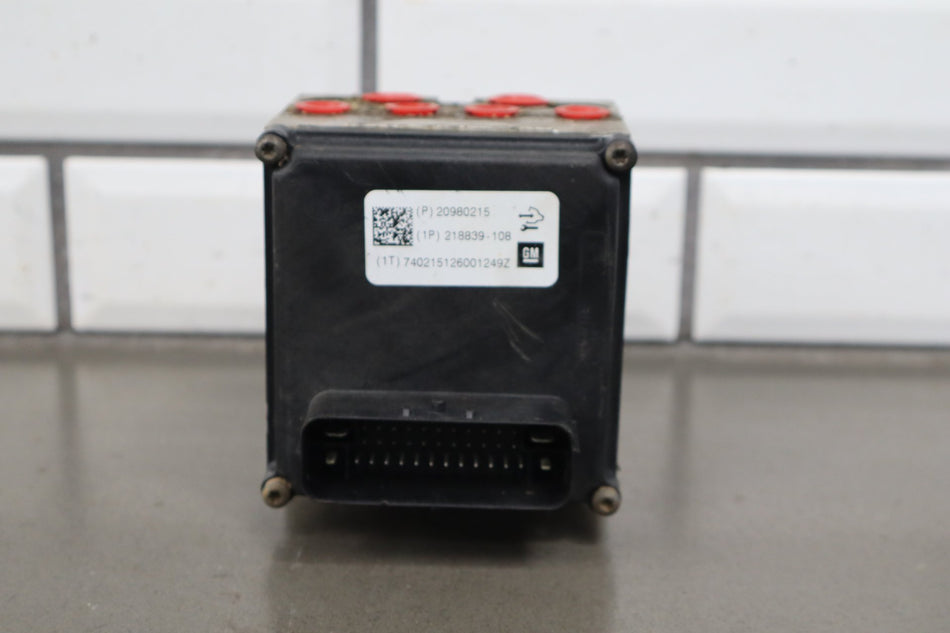 2011 Chevrolet Silverado ABS Brake Unit 20980215 OEM
