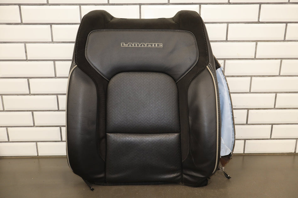 19-24 Ram 1500 (DT) Driver Leather Seat Cover Only (Black X9)