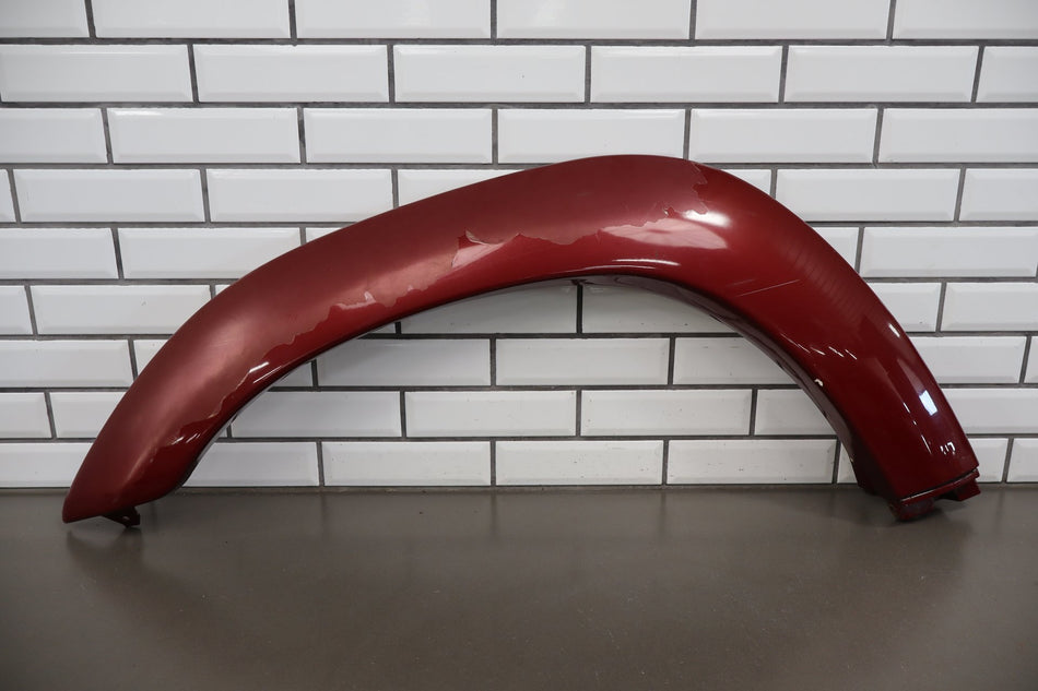 1992 Toyota Land Cruiser FJ80 LH Front Fender Flare Red 3H4 (Clear Coat Peel)