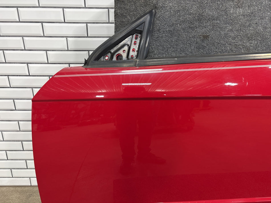 99-04 Ford Mustang Convertible Driver Left LH Front Door Vermilion Red E8