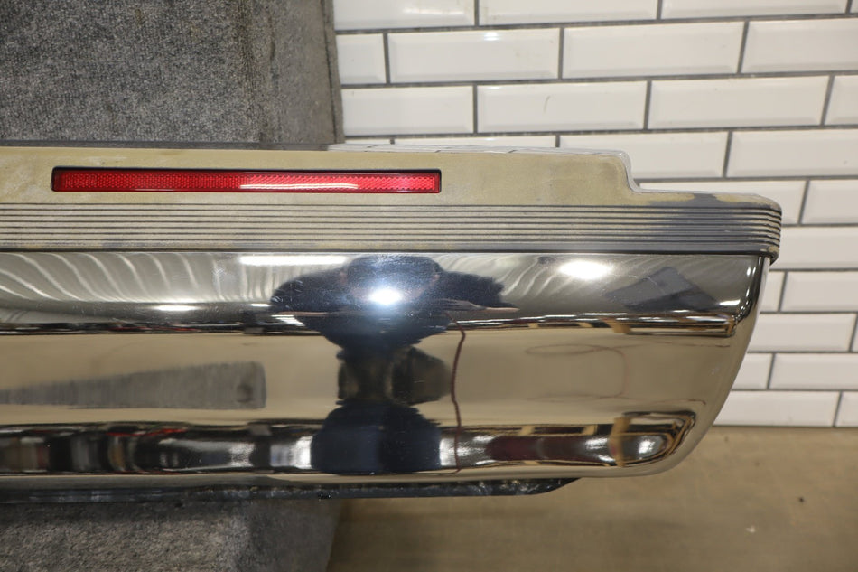 1993-1996 Cadillac Fleetwood Brougham Rear Bumper - Chrome OEM