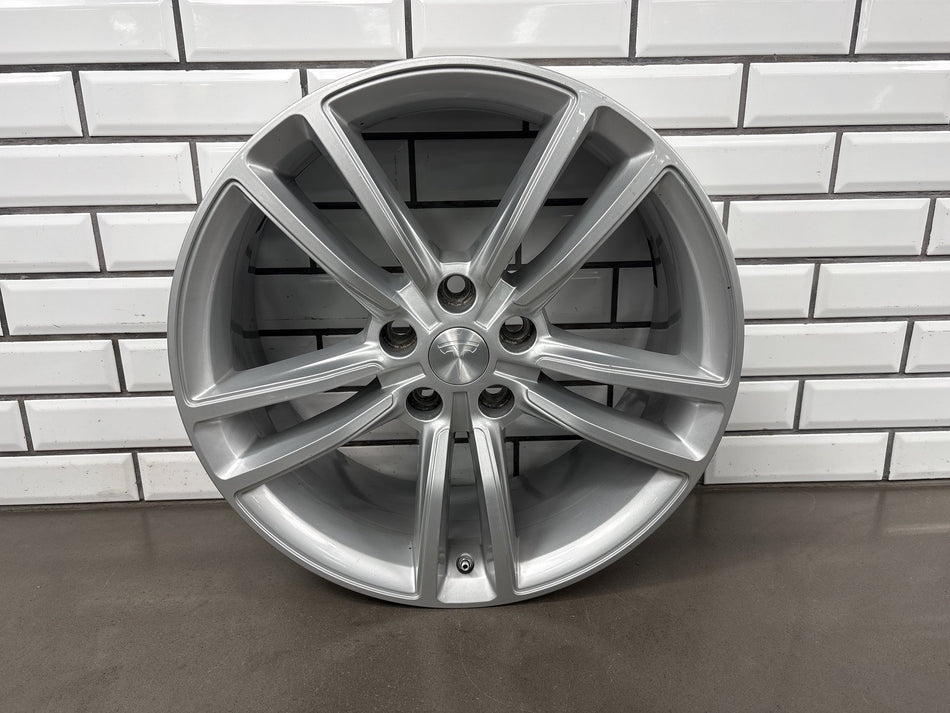 12-20 Tesla Model S 19x8 Slipstream OEM Alloy Wheel/Rim