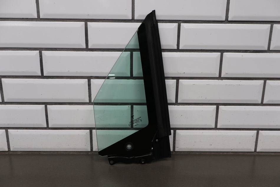 16-23 OEM Tesla Model X Front Left Driver Side Quarter Door Window Glass