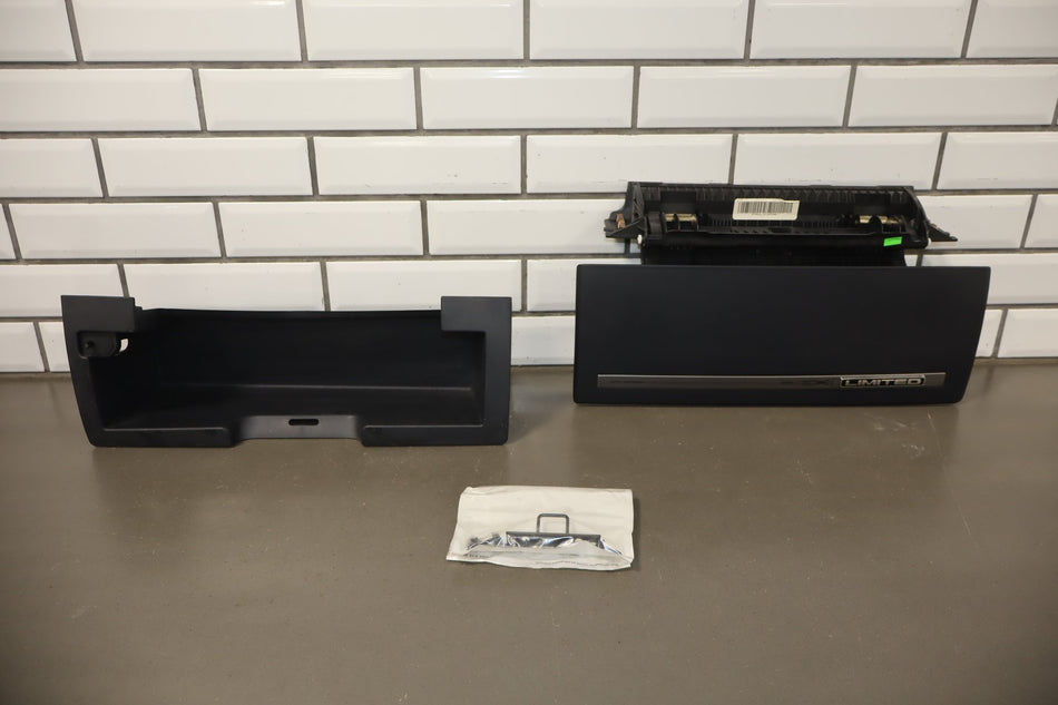2018 Ram 1500 Limited Tungsten Upper Glove Box Kit Indigo Frost C1