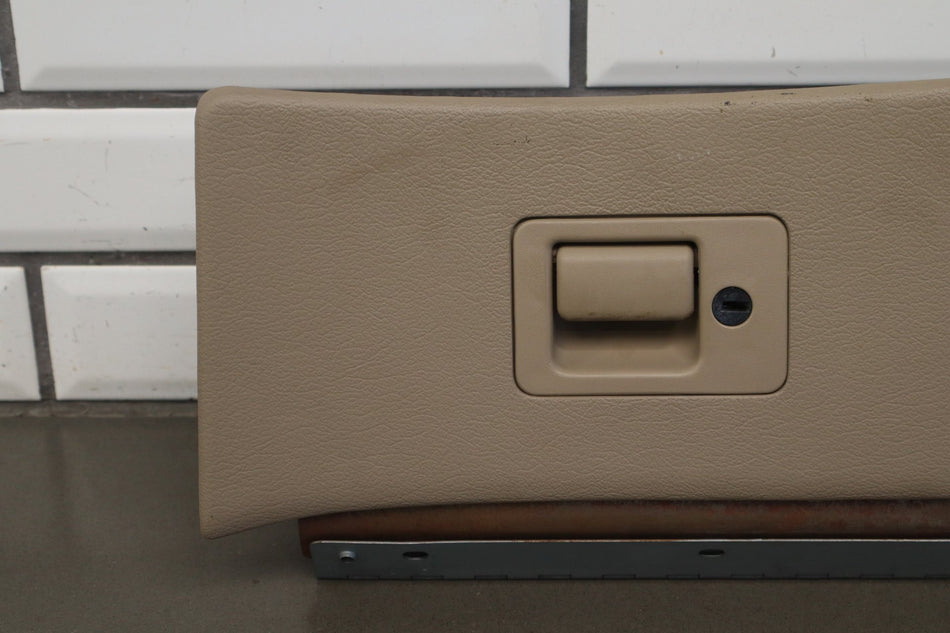 99-04 Ford Mustang Glove Box Door Bin Assembly Medium Parchment Tan XH OEM