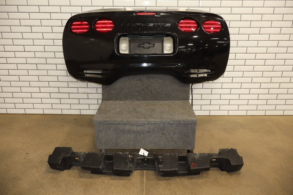 1997-2004 Chevrolet Corvette C5 Rear Bumper Black 41
