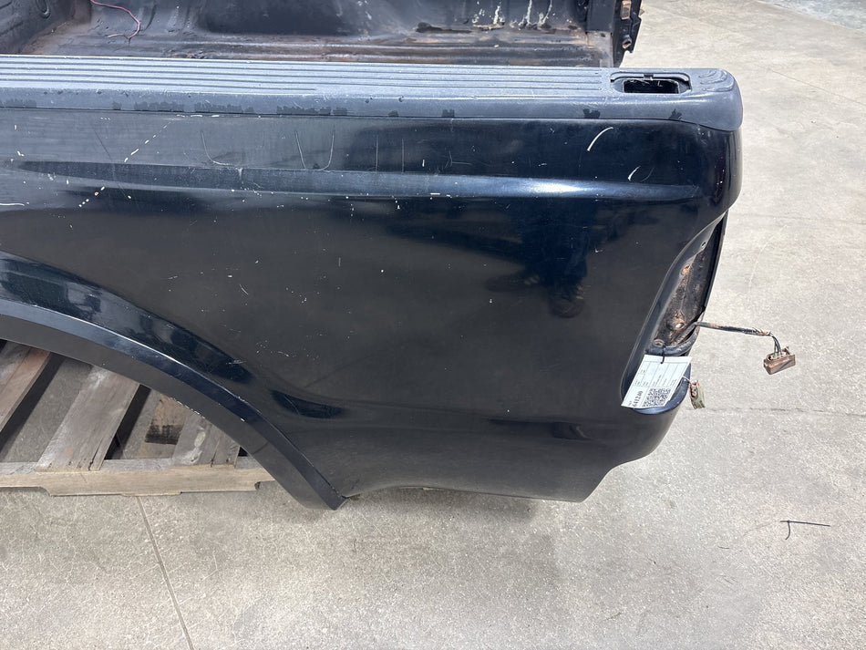 99-07 Ford F250 F350 Super Duty Short Bed Pickup Truck Box 6.75 Ft OEM Black UD