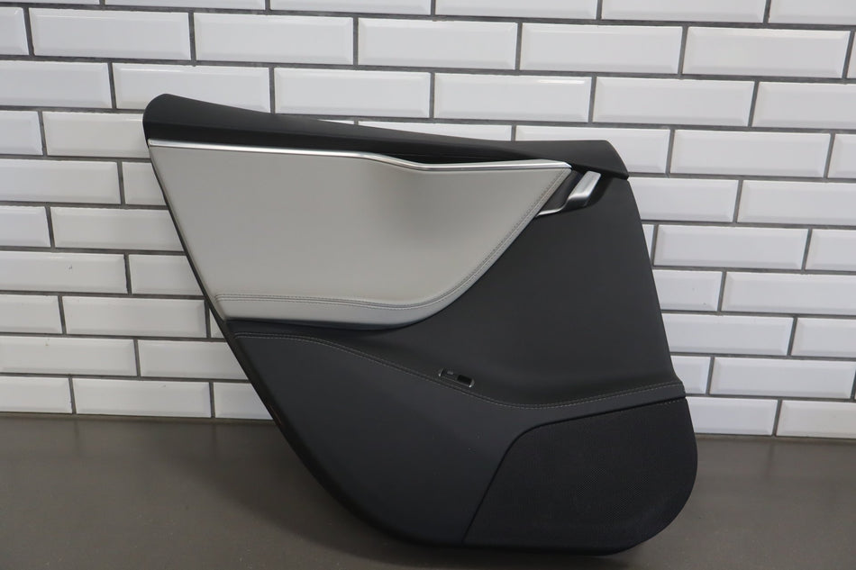 2015 Tesla Model S- Left Rear Door Trim Panel