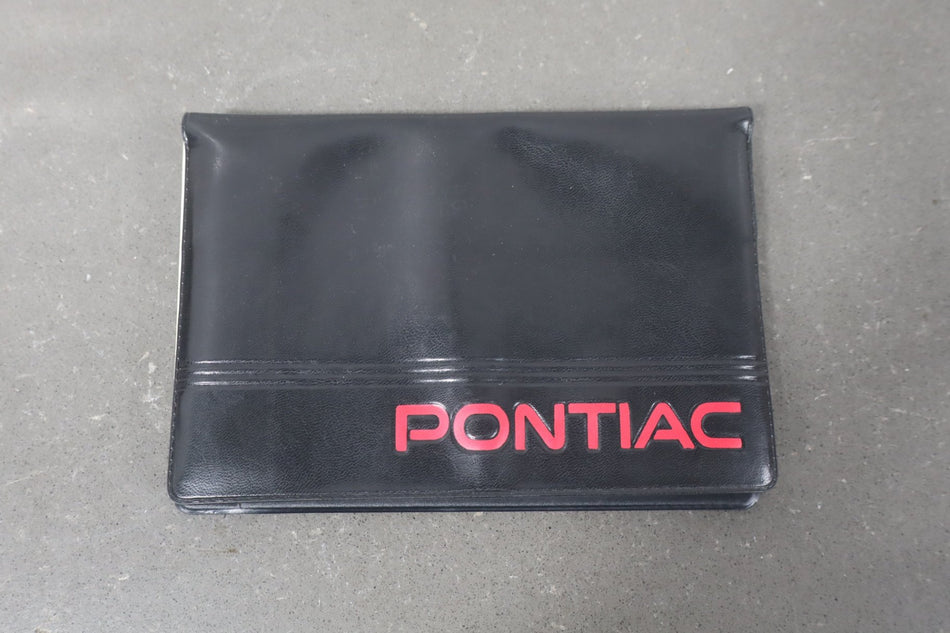 2004 Pontiac GTO- Owners Handbook